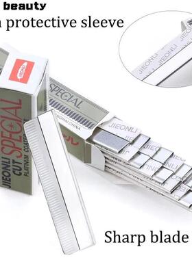 10/80Pcs Eyebrow Trimmer Hair Remover Stainless Steel Women