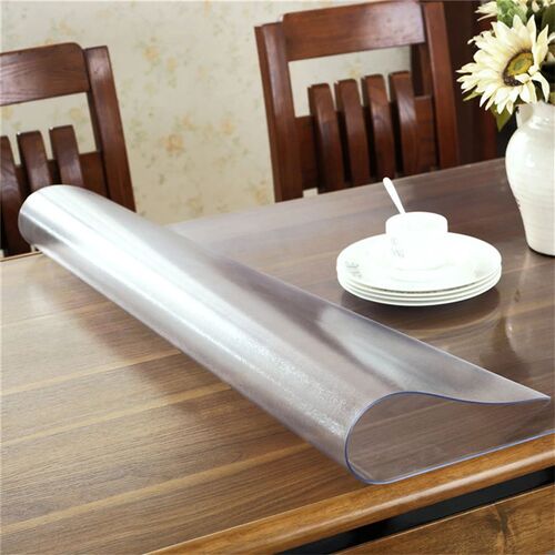 Home Soft Glass Tablecloth Transparent PVC Table Cloth Water