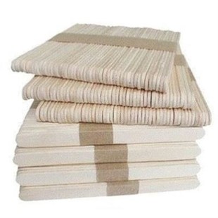 50 wooden lollipop popsicle sticks party kids crafts ice cr