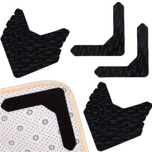 12 Pcs Small Rugs Non-slip Stickers Anti Curling Carpet