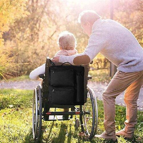 Adjustable Shoulder Strap Large Capacity Wheel Chair and