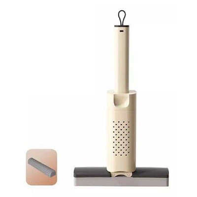 Mop Self Squeezing Mop Foldable Hand-Washable Mini Mop