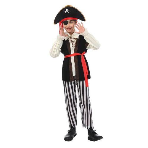 Halloween Costumes Kids Boys Pirate Costume Children Captain