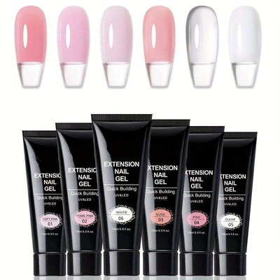 Hema Free Poly Nail Gel 30ML Acrylic Gel Finger Extension Tr