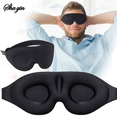 3D Eye Mask Adjustable Suitable for Men and Women with No Pr