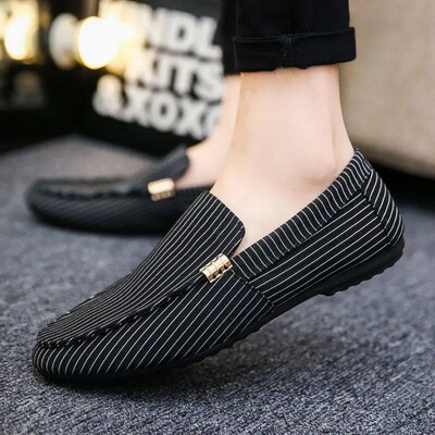 Spring and Summer Mens Loafers Large Size Light and Comfort