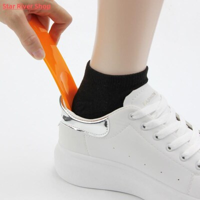 19.5cm ShoeHorns Professional Black Plastick Shoe Horn Spoon