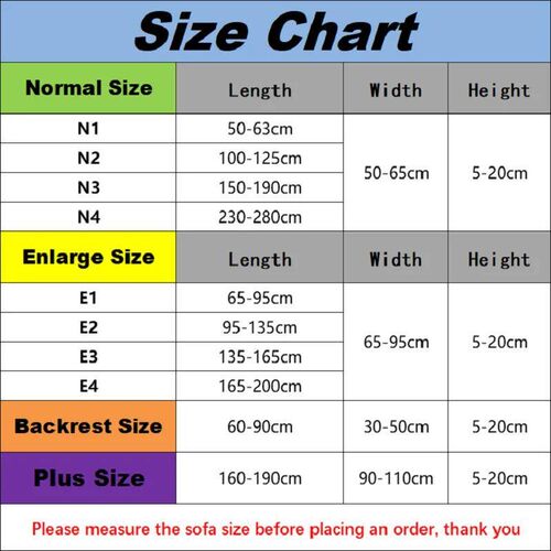 Thicken Elastic Sofa ver For Living Room Solid Color Furnitu