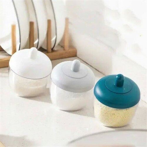 Spoon Lid Integrated Seasoning Jar Household Kitchen Sealed