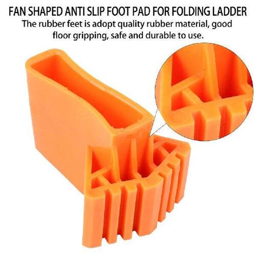 2 Pcs Non Ladder Feet Covers Thickened Foldable PVC Foot