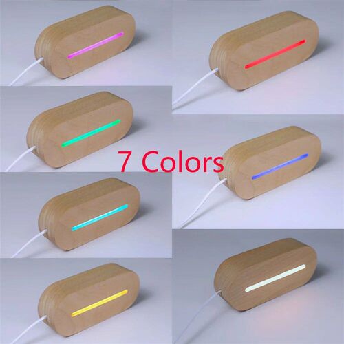 Personalized Custom Photo Text 3D Acrylic Lamp Customized Be