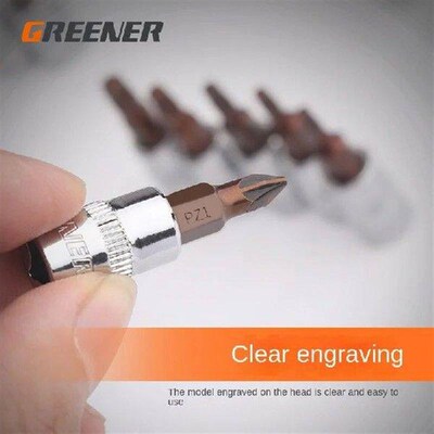 Socket Screwdriver And Ratchet Wrench Batch Head Small Fly
