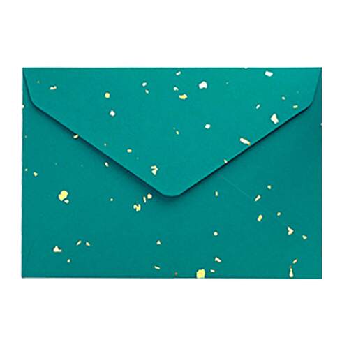 Elegant Gilded Triangle Envelopes For Wedding Invitations