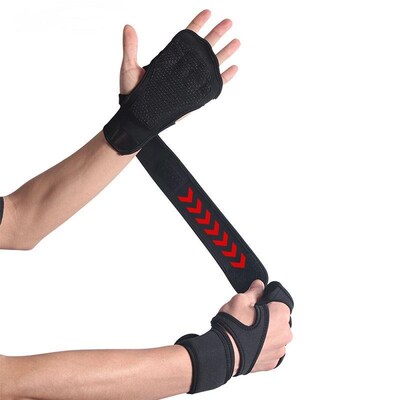 New Training Gloves Fitness Gym Hand Palm Protector Gloves