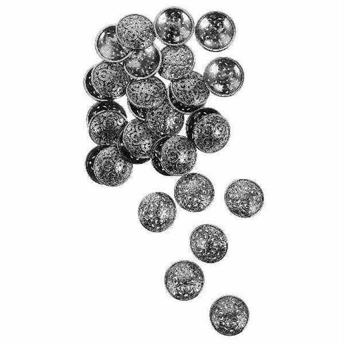 30 pcs Metal Buttons Hollow out Rust resistant Sewing