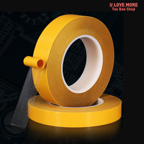 50 Meter High Temperature Resistance PET Double Sided Tape N