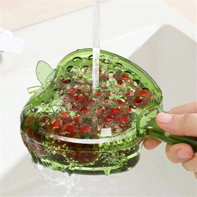 Food Grade Plastic Filter Fast Draining Fruit Bowl Reusable