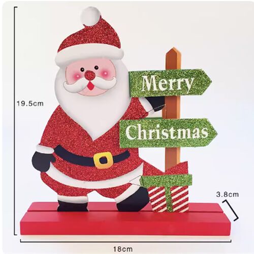 A little Christmas snowman on the table for Christmas