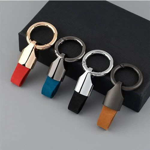 Luxury Men Women Key Chain Fashion Keychain Durable Leather