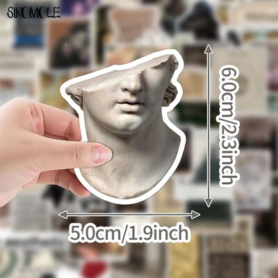 10//50/100PCS Retro Artist PVC Graffiti Stickers Aesthetic D