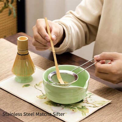 Matcha Tea Set with Whisk and Bowl 抹茶茶具套装