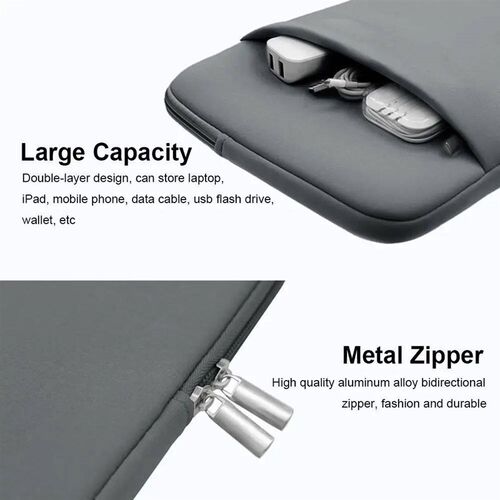 1PC Portable Laptop Bag Sleeve Case ver Soft Notebook Pouch
