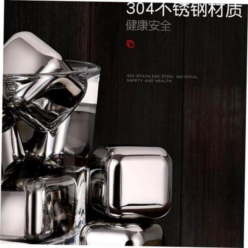 Silicone ice cube tray bar whiskey large square ice mold wit