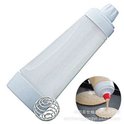 Hand Batter Dispenser Mixer Bottle Cupcake Pancake Cream