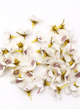 50/100pcs Multicolor Daisy Flower Head Mini Silk Artificial