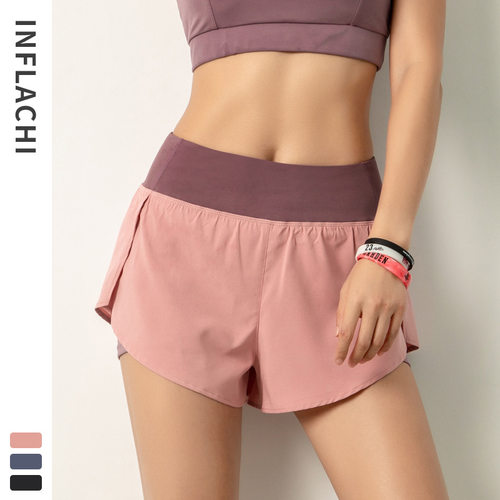 Fitness shorts womens summer hot pants anti light, leisure,