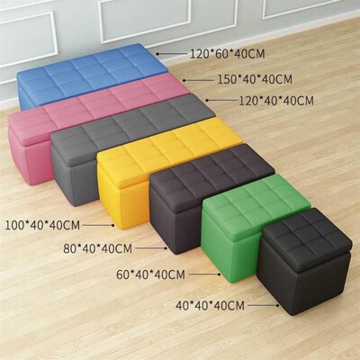 Sofa bench, storage rest stool, shoe shop shoe changing stoo