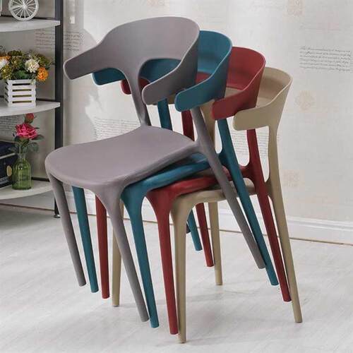 Plastic dining chair back chair coffee shop table chair 椅子