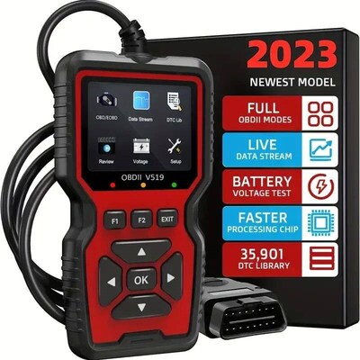 V519  v309 OBD2 Scanner Live Data Professional Mechanic Diag