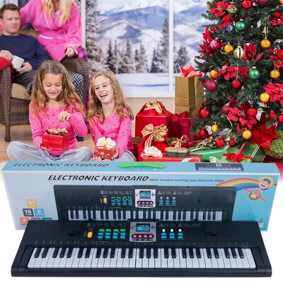 61 Key Kids Electronic Piano Keyboard Quick Start Recording