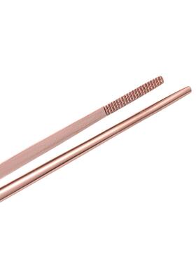 1PC Stainless Steel Tweezers Plating Chef Food Tweezer BBQ C