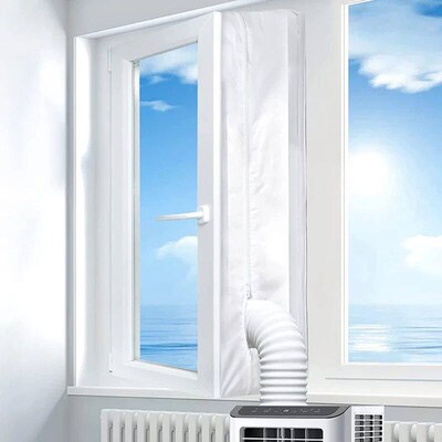Window Door Seal Cloth Air Conditioner Air Lock Removable Fl