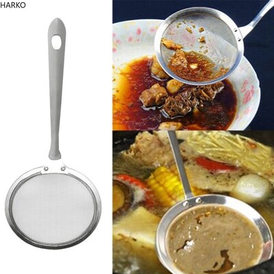 Super Thick Japanese Hot Pot Filter Soup Skimmer Spoon Mesh