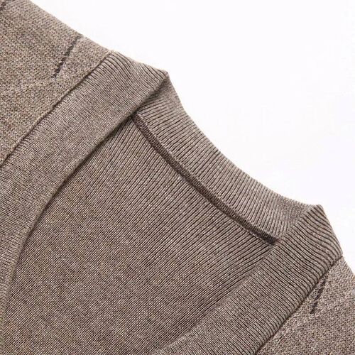 Mens Thickened Casual Sweater Tank Top Autumn and Winter Wa