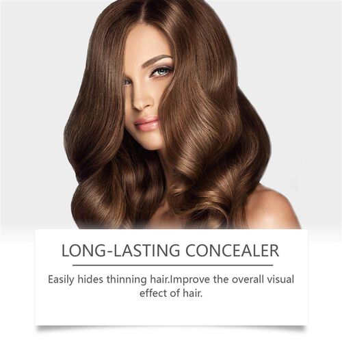 HOEGOA Brown Hairline Powder - Gentle Filling for Fuller, Fl