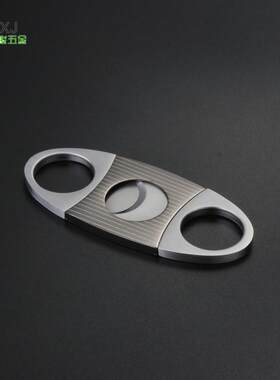 Stainless steel double-edged cigar cutter 不锈钢雪茄剪