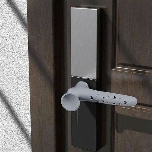 Silicone Door Handle Cover Door Stopper Wall Protector Door