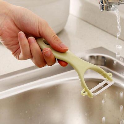 2 Colors Gadget Ceramic Peeler Fruit Vegetable Peeler Potato