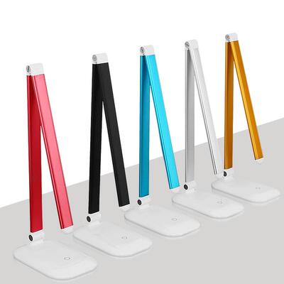 美甲台灯 USB金属折叠便捷led台灯美容工作化妆台灯触摸台灯爆款