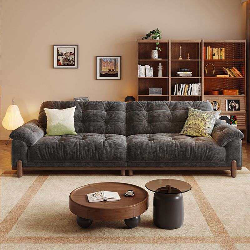 中古风云朵布艺沙发小户型客厅2025新款复古风实木沙发雪尼尔直排,3C数码配件,其它配件,淘宝优惠券,粉丝福利购,淘宝优惠卷