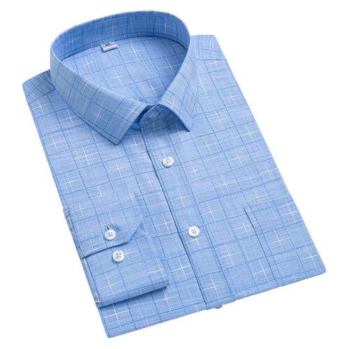 White Shirt Mens Long-sleeved Labeling White-collar Mens B