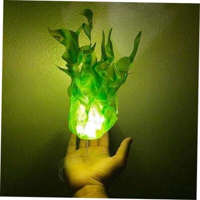 Halloween Floating Fireball Prop万圣节浮动火球派对道具
