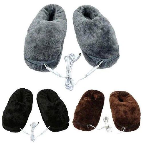 Heated Slippers Electric Heating Boots Heated Foot Warmer