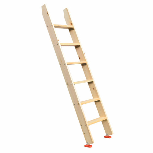 木梯子实木楼梯家用室内学生上下铺子母床梯子单卖阁楼木直梯折叠