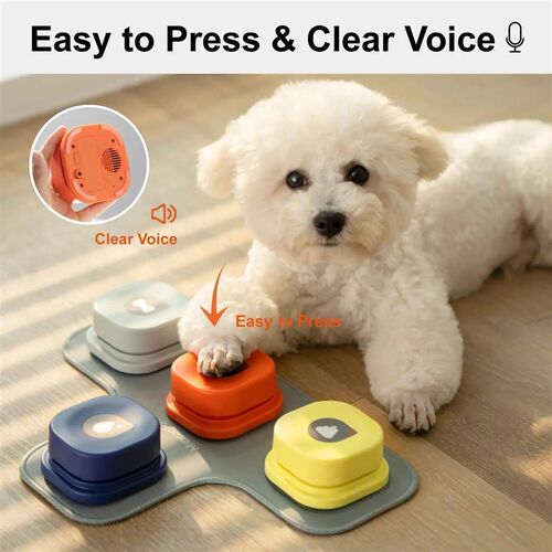Dog Button Record Talking Pet Communication Vocal Training I