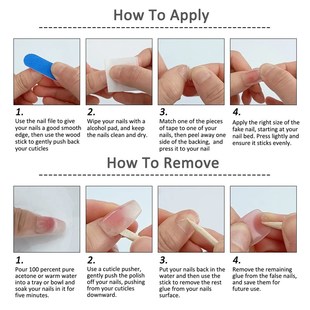 10Pcs Short Handmade Colourful Press On Nails Reusable Cute